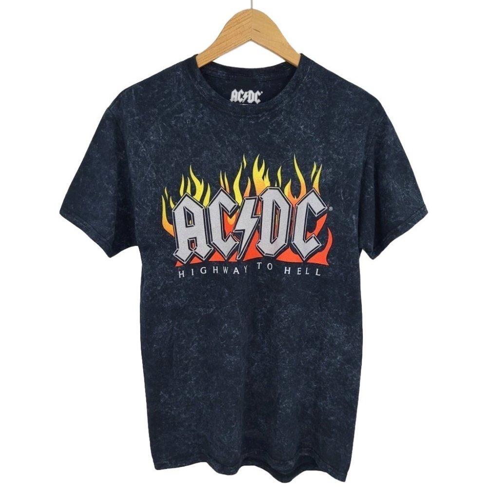 AC/DC Highway To Hell Vintage Wash Tee Unisex - Picture 6 of 9